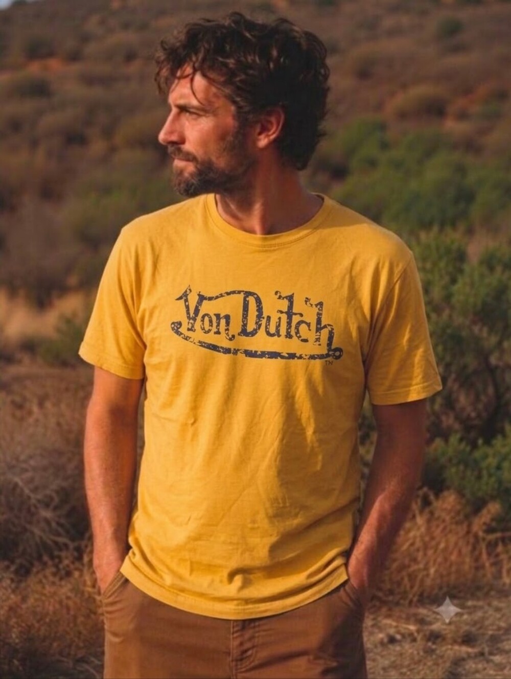 Von Dutch Men’s Logo Tee size medium